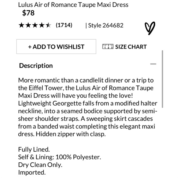 Lulu’s Air of Romance Taupe Maxi Dress - Picture 7 of 8